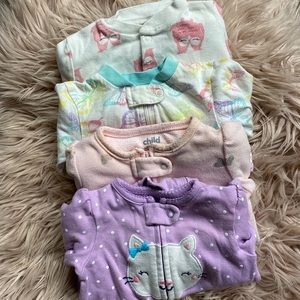 Baby Girl Sleepers